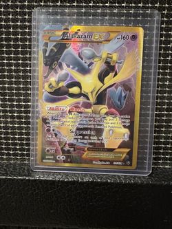 Full Art Secret Rare Alakazam EX