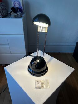 Vintage Halogen Desk Lamp w/ Extra Bulbs