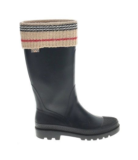 Burberry
Size US 5Knit-top rain boots