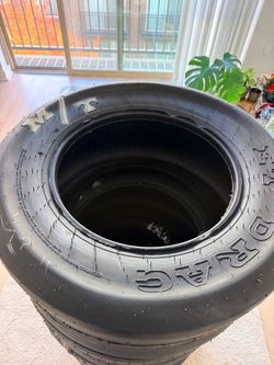 4 New Mickey Thompson ET Drag Slicks 26×10‑15 M5