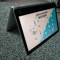 Asus Touchscreen Chromebook 2 in 1 Flip Laptop