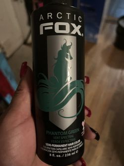 Artic fox green semi permanent new