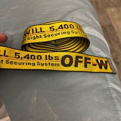 Off White Belt (Industrial)