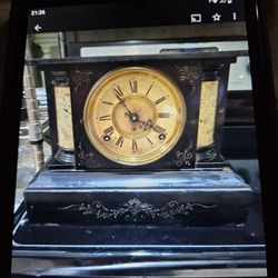 F.KROEBER HELVITIA CLOCK CO MANTLE CLOCK