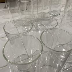 Hurricane Candle  Vases Glass