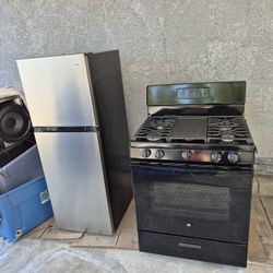 Fridge And Stove Both Almost New