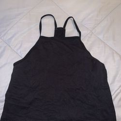 black halter top size M