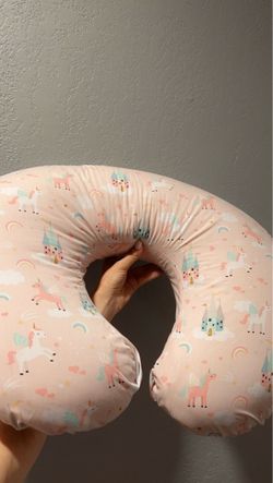 boppy nursing pillow 2 covers pink blush princess