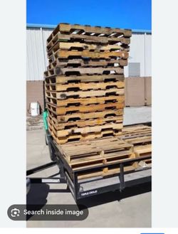 Wooden pallets
