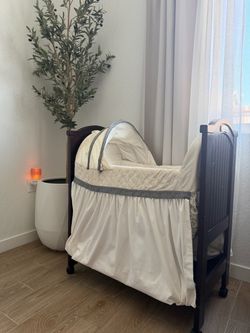 Eddie Bauer Bassinet Wooden- Used - OBO