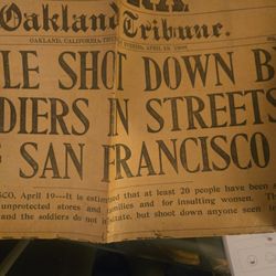 April 19, 1906 Oakland Tribune Extra