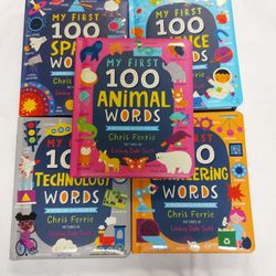5 100 First Word Board Books