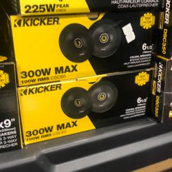 Kicker Csc65 6.5 Inch Speakers On Sale Today 