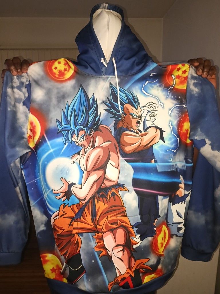 Goku And Vegeta Dragon Ballz Hoodie