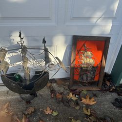 Three velvet paintings, an eagle, a deer in a meadow and two Hispanic looking children. All of them in good shape, two of them are framed .   $30 each