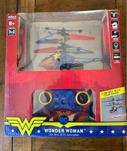 Wonder Woman 2CH Mini IR RC Helicopter, New
