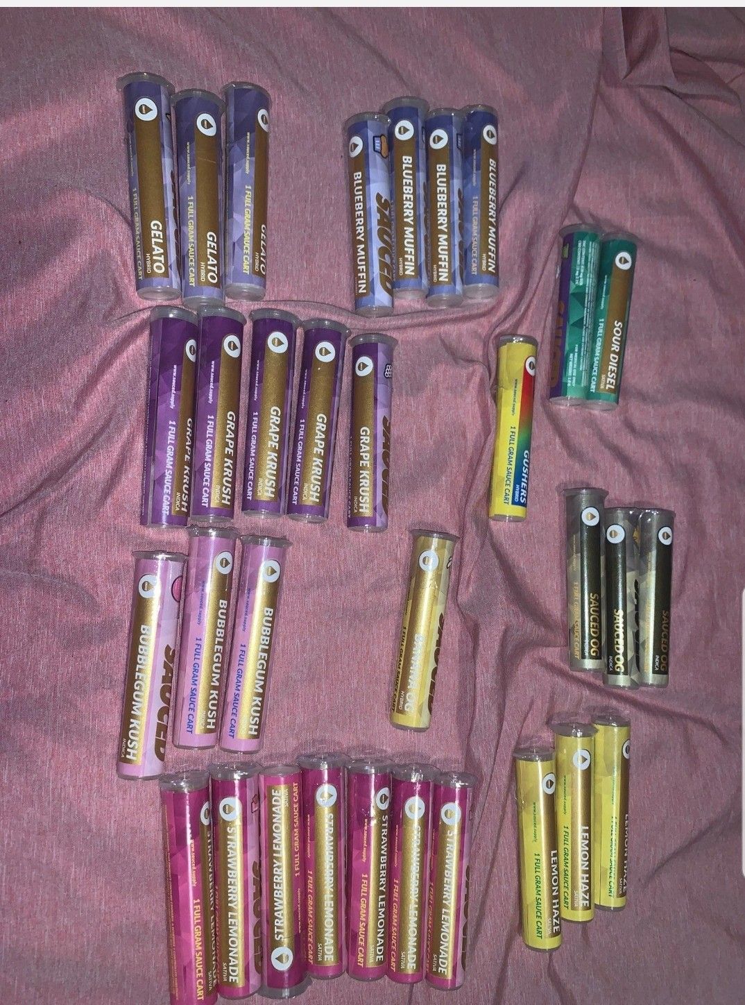 Sauced carts. Stop smoking on fake Kingpen and smart carts