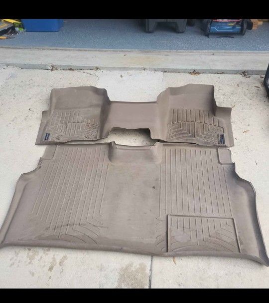 Ford F150 Supercrew  Weatherall Mats 2013