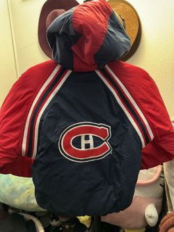 Hooded Bomber Vintage Jacket, Montreal Canadiens