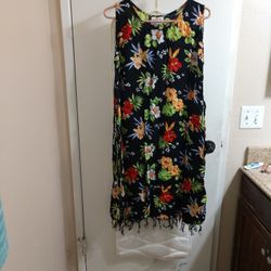 Black Dress With Flowers,Westside Designs