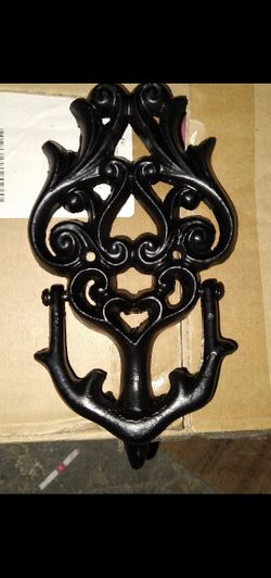 Cast Iron " Oriental" Dragons Face Door Knocker BEAUTIFUL!!!