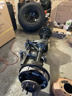 Gm Set Of Axles With 456 Gears Front And Back