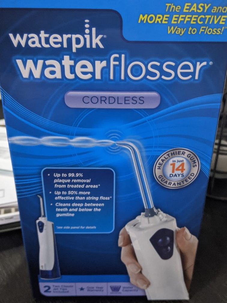 Never Used Waterpik Waterflosser. Sealed.