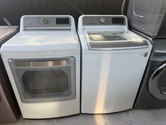 LG Top Load Washer and Dryer Set
