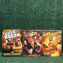 WWE: Hulk Hogan The Ultimate Anthology, Greatest Stars Of 90’s Unreleased DVD Set.