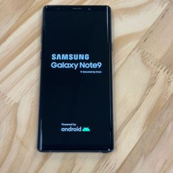 Samsung Galaxy Note 9 Unlocked For All carriers 