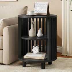 Round End Table set of two