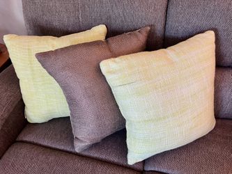 Throw Pillows - Set of 3 (~17”x17”)