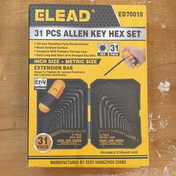 Allen Key Hex Set 31pcs
