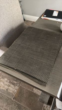 Brown placemats