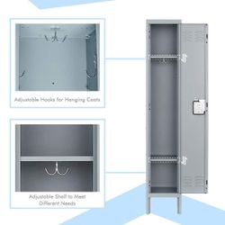 Large metal locker