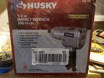 Husky 1/2 impact wrench
