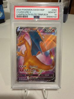 PSA 10 Charizard V SWSH50 Champion’s Path Promo