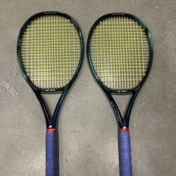 2 Yonex Ezone Tour 2022 Tennis Rackets - 4 1/2 Grip