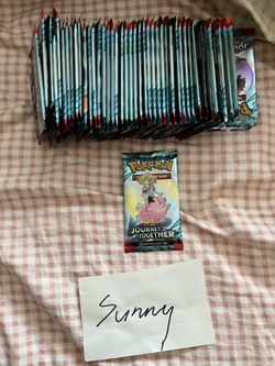 $6 per - Pokémon Pokemon Scarlet & Violet journey together booster pack