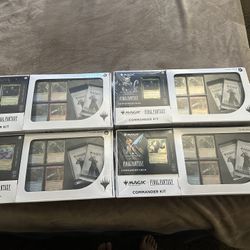 Magic The Gathering x Final Fantasy Commander Kit Costco Bundle 