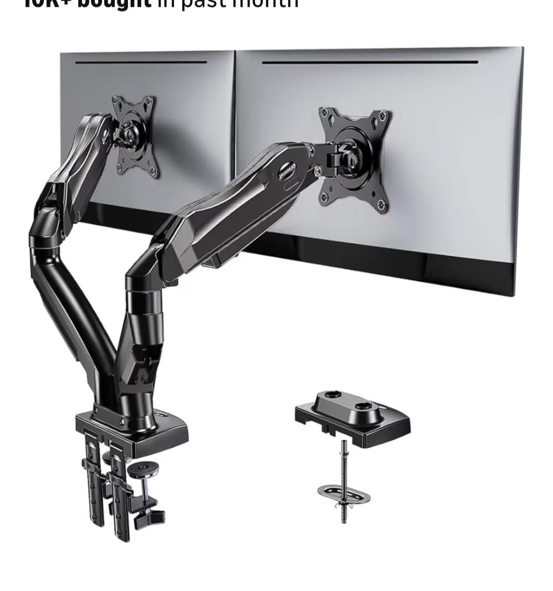 Dual monitor Arms