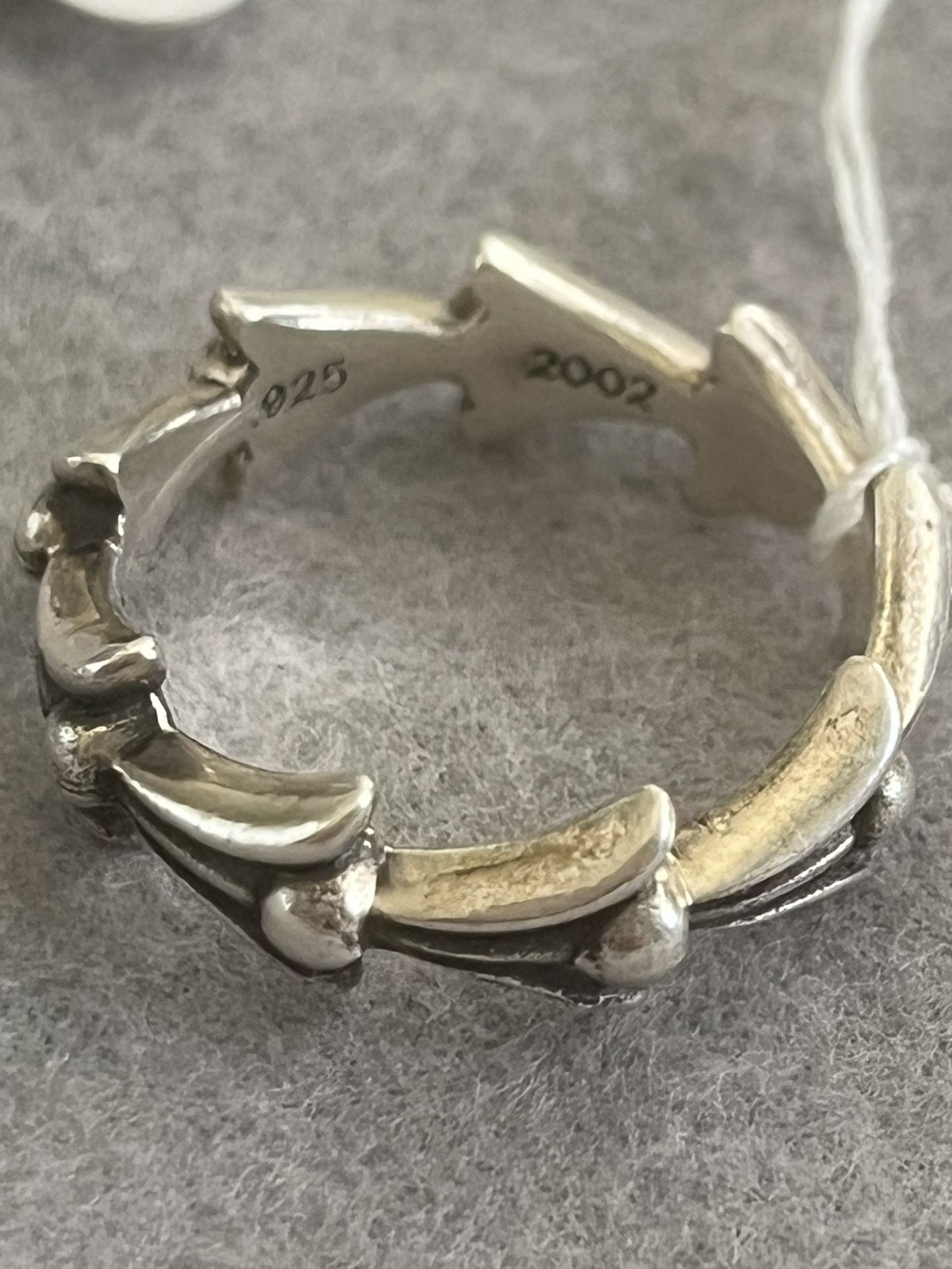 Chrome Hearts Crosstail Ring Size 9