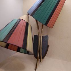 Mid-Century Modern European Wall Lamps – Vintage Pair