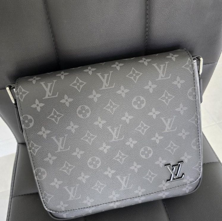 Louis Vuitton Black Messenger Bag