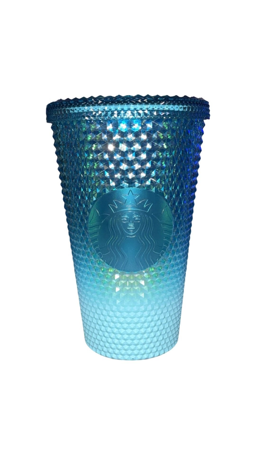 Starbucks Iridescent Studded Blue 16 Ounce Tumbler