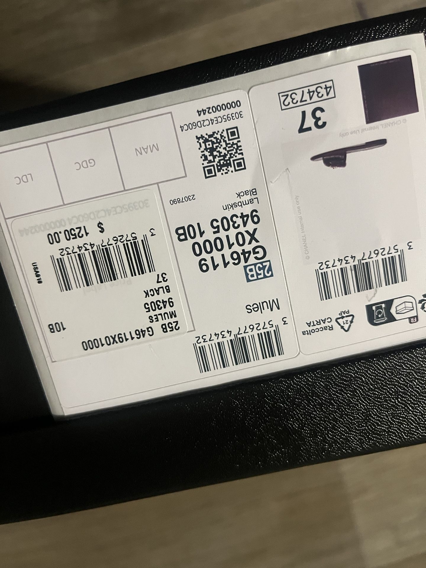 Chanel Slides Ladies