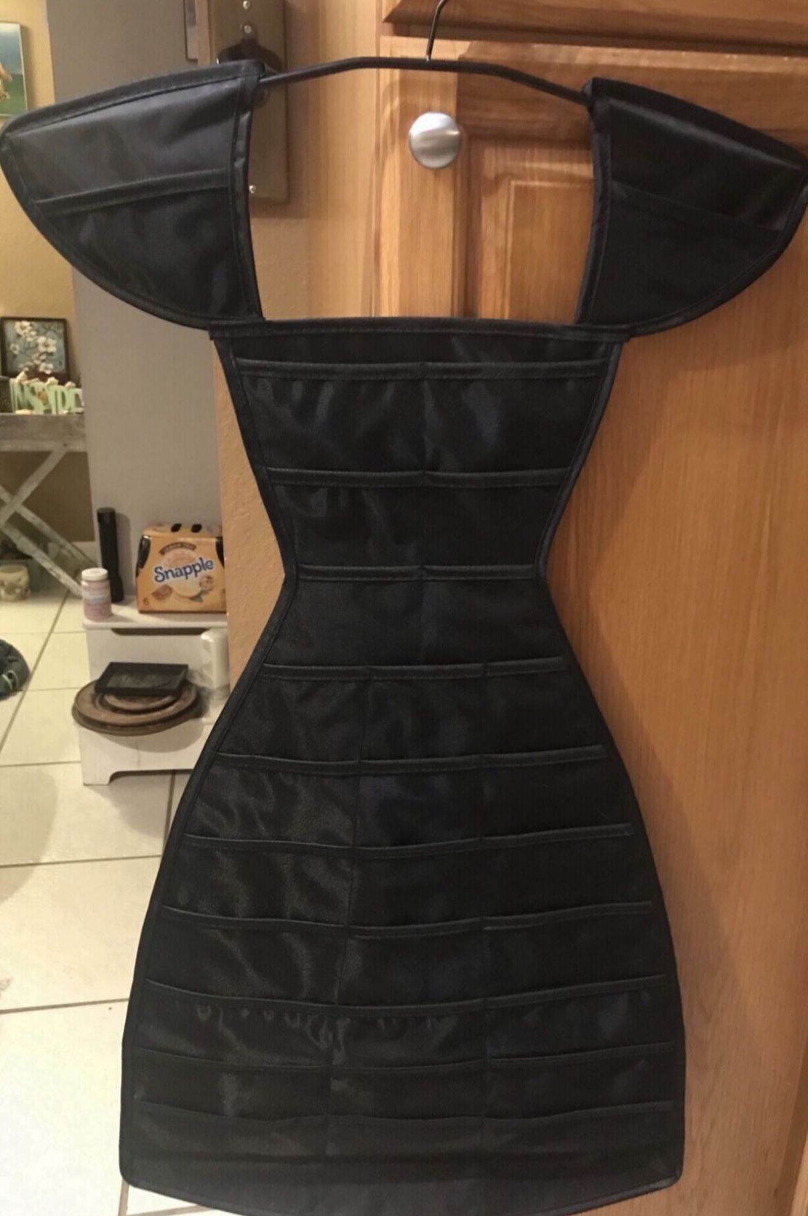 Black Accessory Hanging Dress 