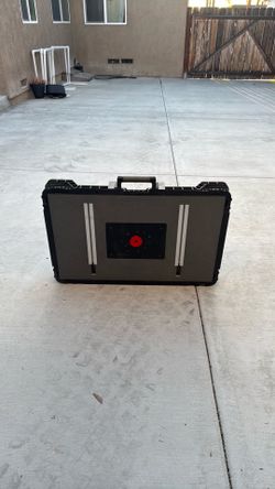 Husky 35 in. W x 22 in. D Portable Jobsite Workbench