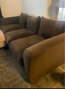Brown couch