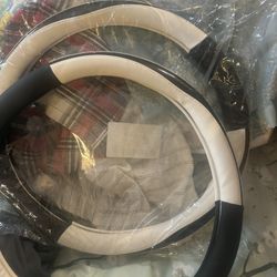 2pk Universal Steering Wheel Covers 